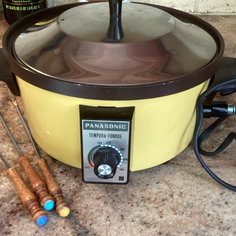 Vintage Panasonic Fondue Tempura Pot